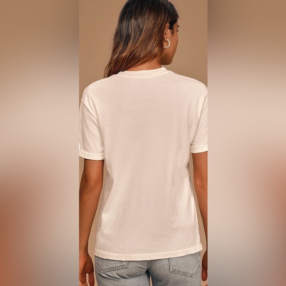 NWT Daydreamer XS Led Zepplin 1975 Tour Boyfriend Tee New - Picture 7 of 8